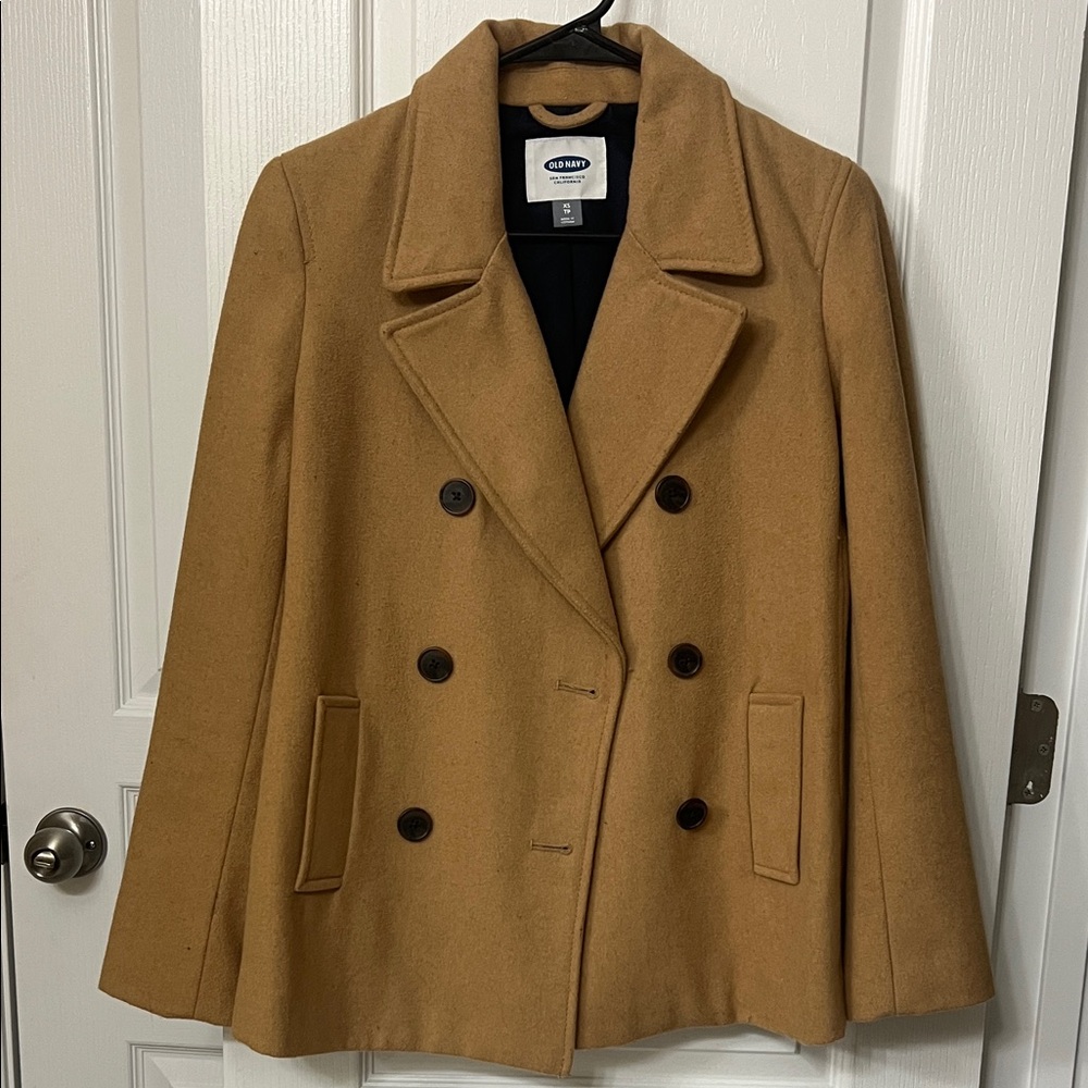 Old Navy Camel Peacoat